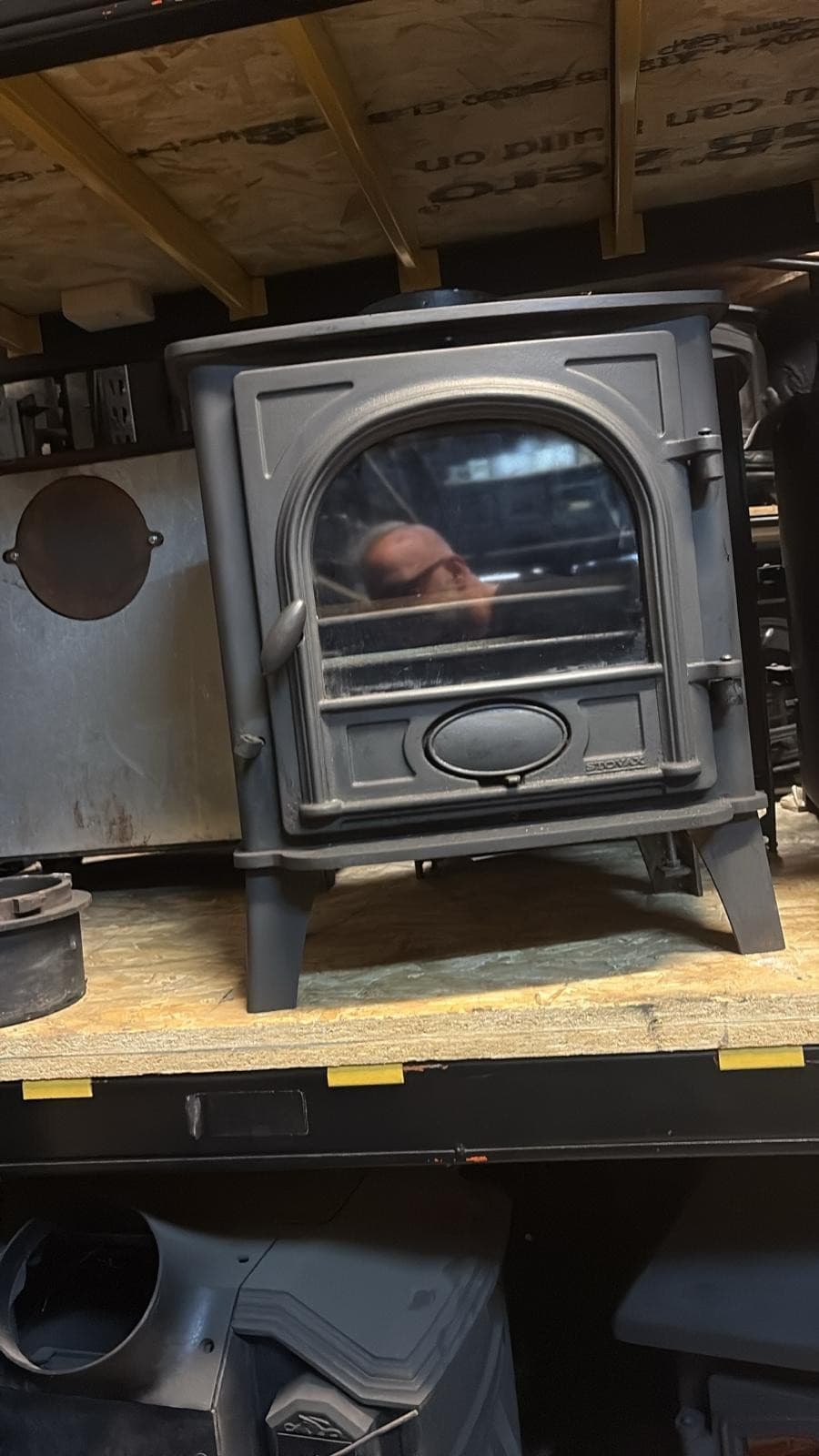 🔥 RESTORED “STOVAX STOCKTON 5” 5KW Multifuel DEFRA stove Wood Log Burner 🔥 5