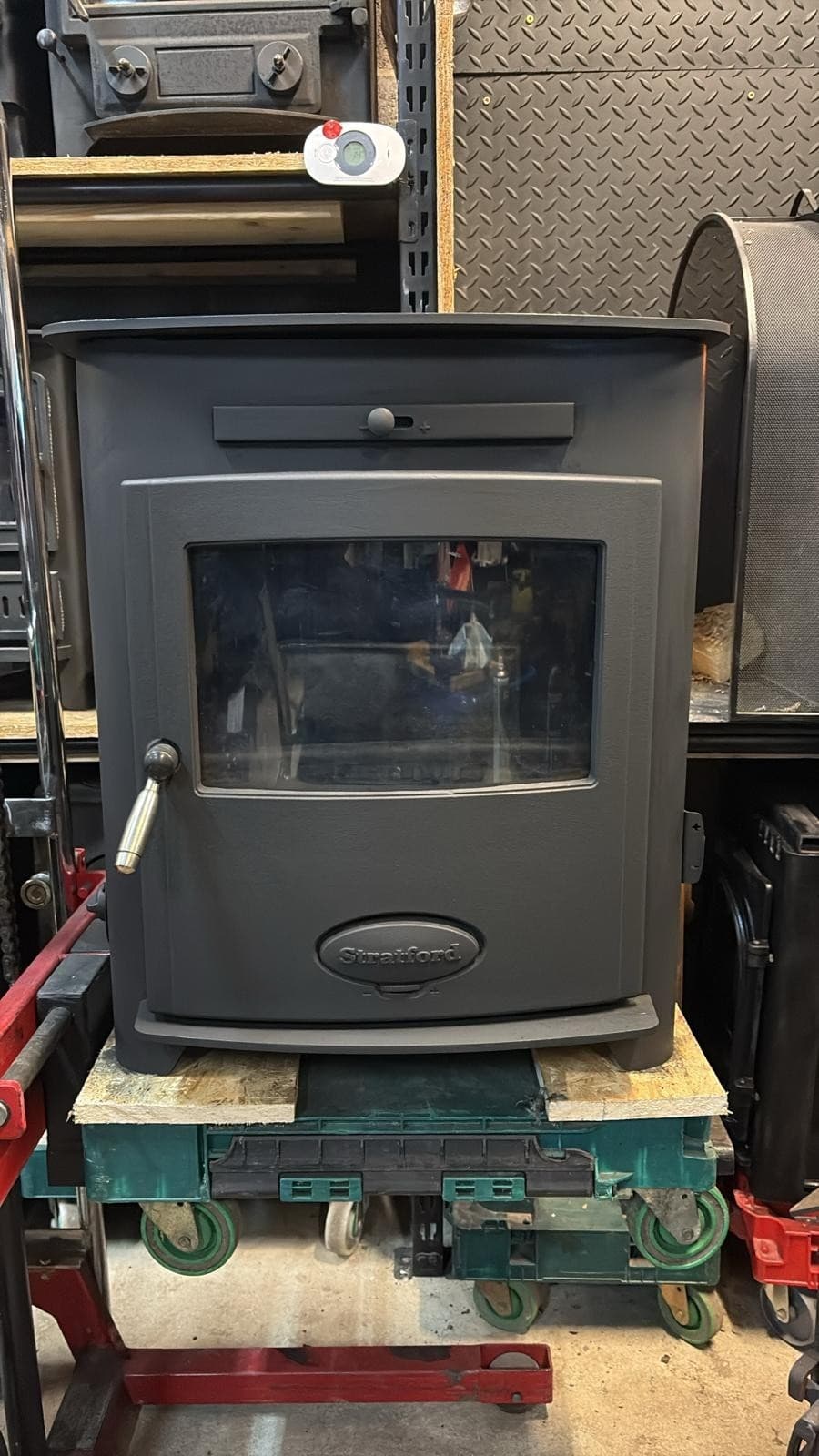 25KW BOILER STOVE Stratford eco Boiler 25, Multifuel, COAL (log,wood+burner) 3