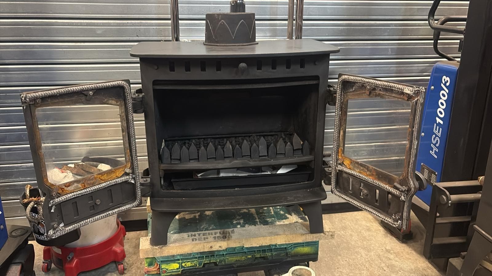 Hunter Herald 8 Stove 8kw, BOILER, MULTIFUEL, COAL (log,wood+burner), 🚚🚚 5