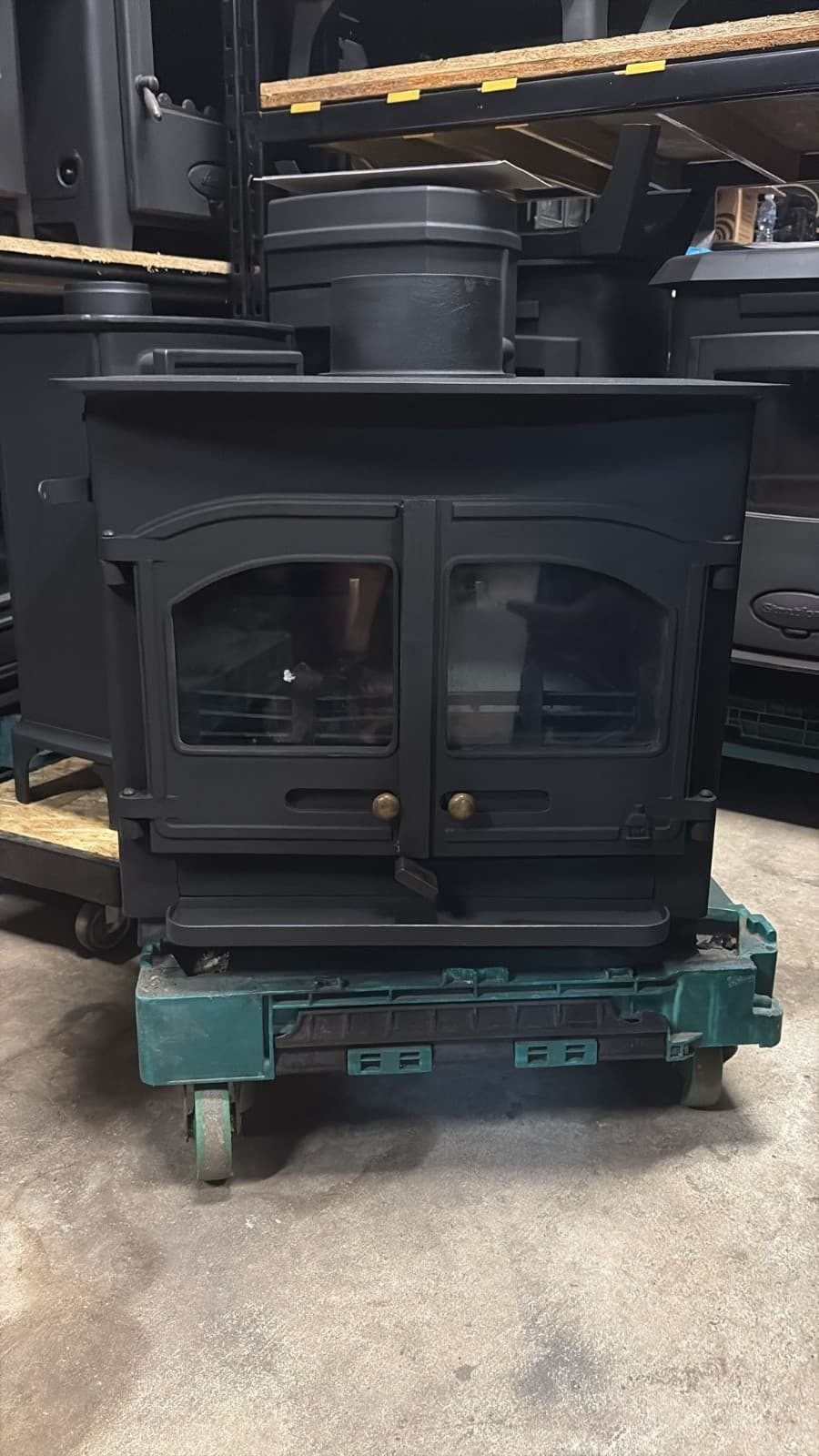 Woodwarm  Stove, 8-12Kw MULTI FUEL(log,wood+burner) BOILER 🚚🚚 — view 3