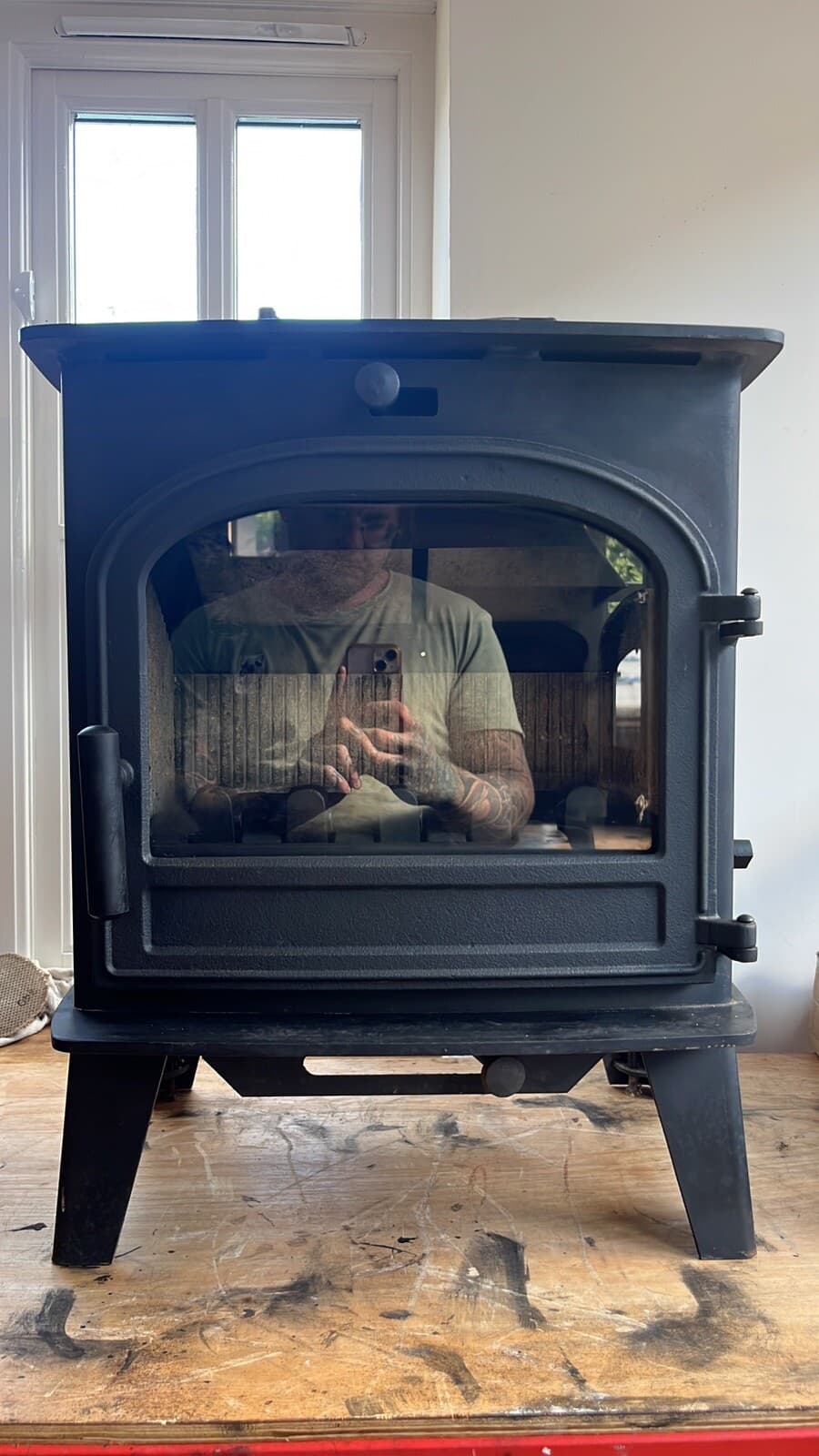 Hunter Cleanburn Lovenholm Stove, MULTIFUEL, (log,wood+burner), DEFRA, eco stove