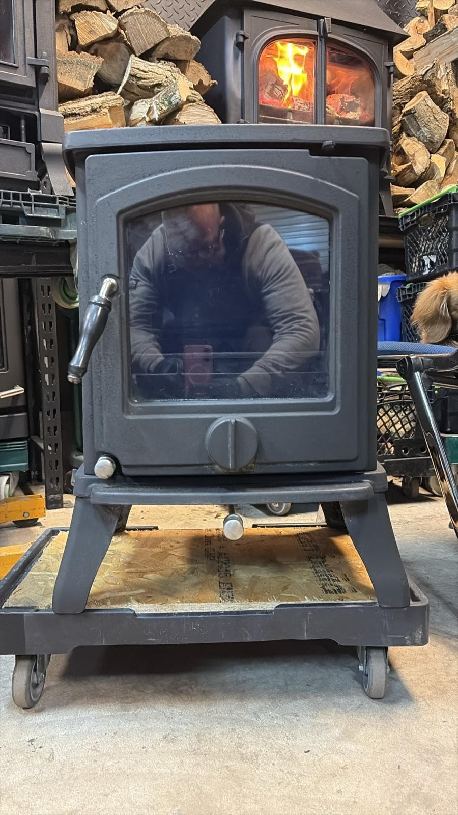 Broseley Cast Iron Stove, 5kW, MULTIFUEL, (log,wood+burner), DEFRA 🚚🚚 5