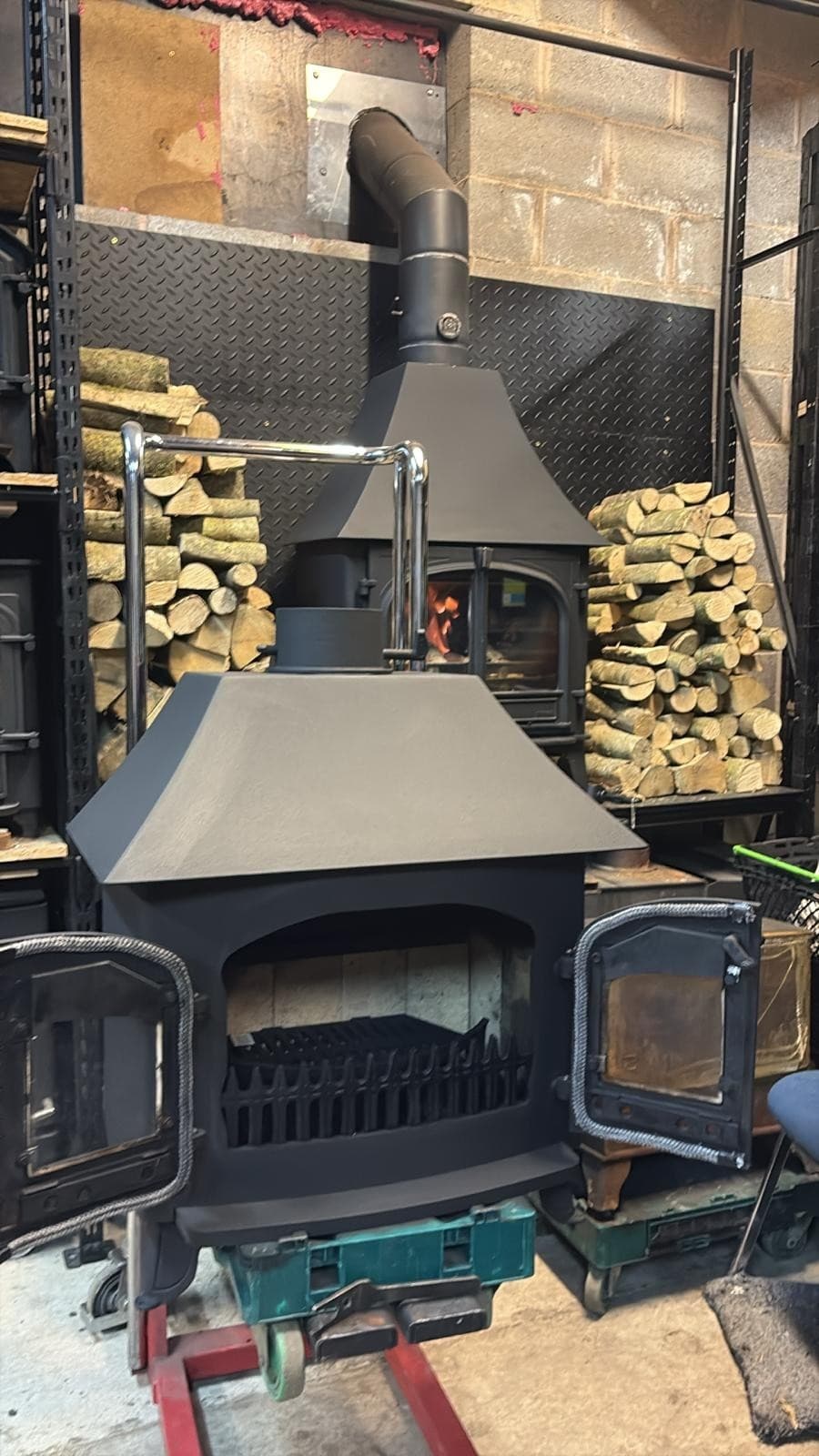 Villager A Range Stove, 12KW Stove MULTIFUEL, (log,wood+burner), DEFRA, 🚚🚚 3