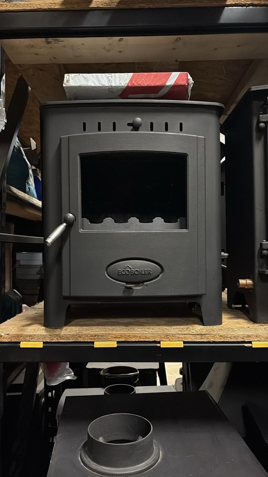 Arada Stratford Ecoboiler EB12HE multifuel Stove COAL(log,wood+burner), DEFRA, 3