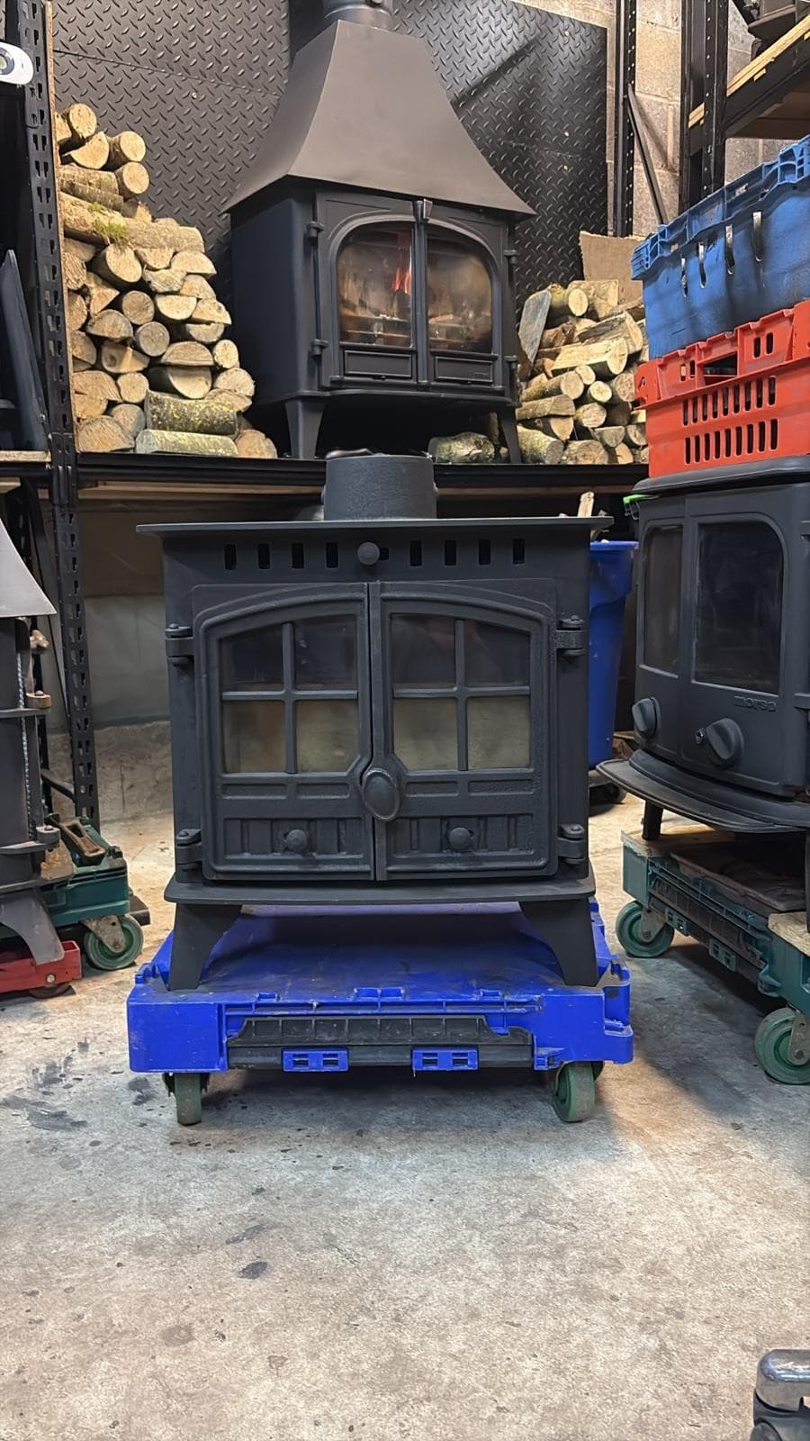 Hunter Herald 5 SLIMLINE  LOG BURNING Stove 8kw, Woodburner (log,wood+burner)🚚