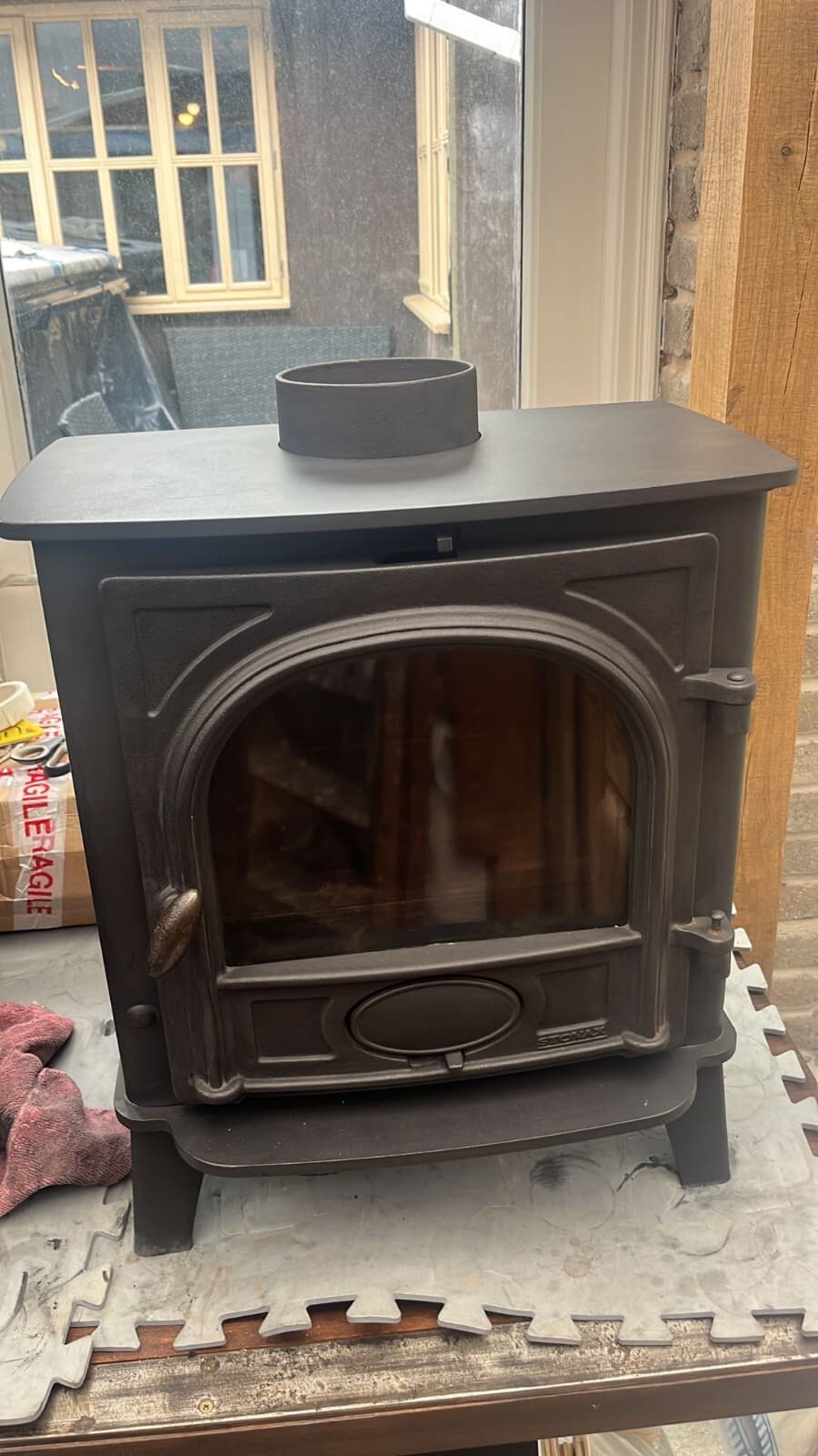 Stovax Stockton 5 Stove, wood burner, (log,wood+burner), DEFRA, eco stove🚚🚚🚚 5