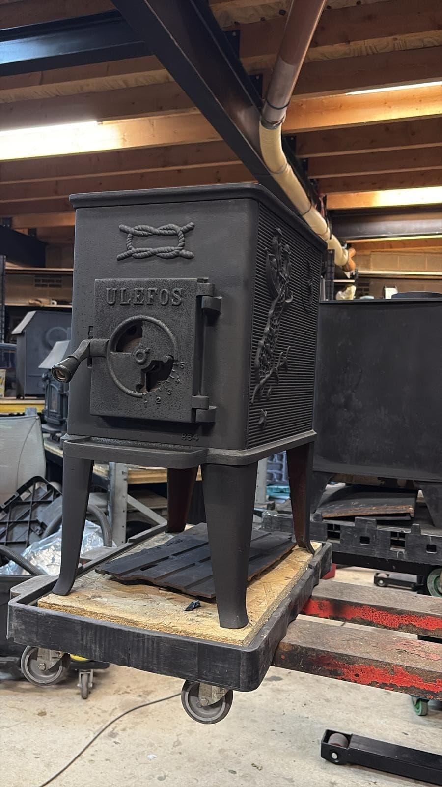 ULEFOS JOTUL 602 wood burning stove, WoodBurner, (log,wood+burner)๐๐ 3