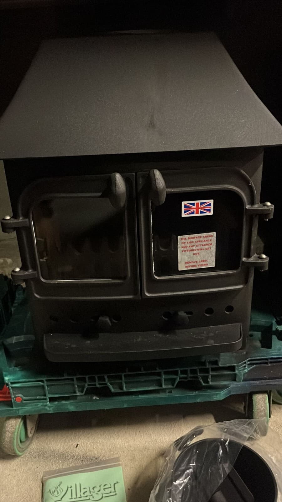 Villager Chelsea Duo Stove, 5kW, Wood Burner. (log,wood+burner), DEFRA  🚚🚚 4