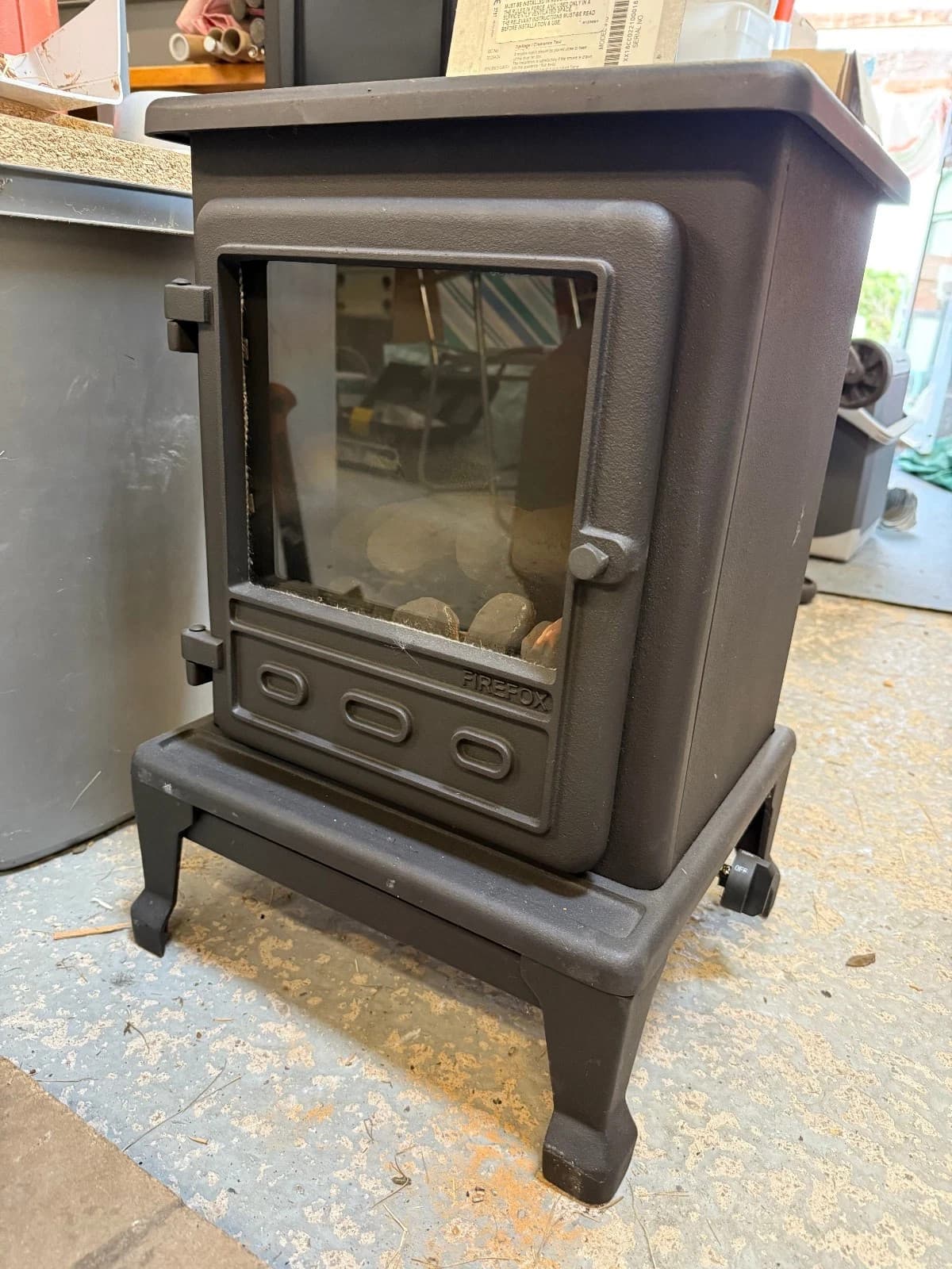 Firefox LPG Gas Fire Stove 5 KW - Hardly used 5