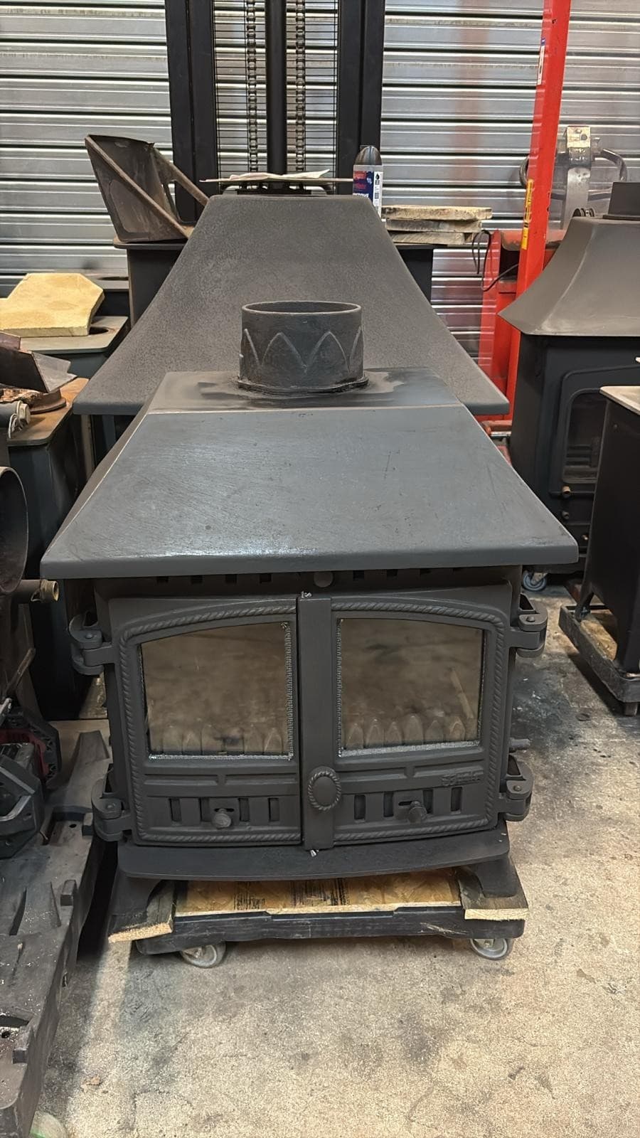 Hunter Herald 8 Stove 8kw, BOILER, MULTIFUEL, COAL (log,wood+burner), 🚚🚚