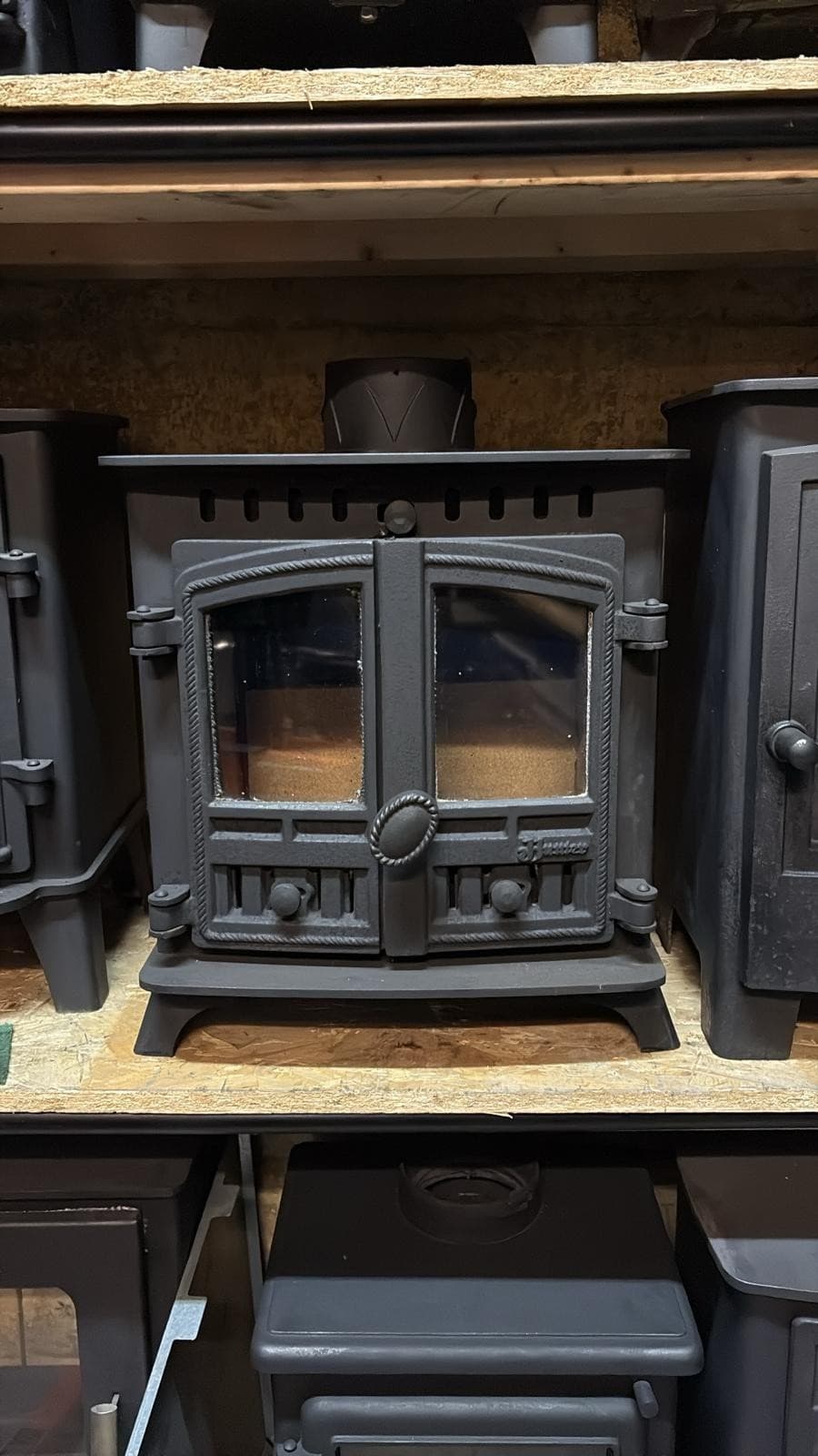 Hunter Herald 4 5kw Stove, LOGBURNER, WOODSTOVE , (log,wood+burner), DEFRA, 🚚 4