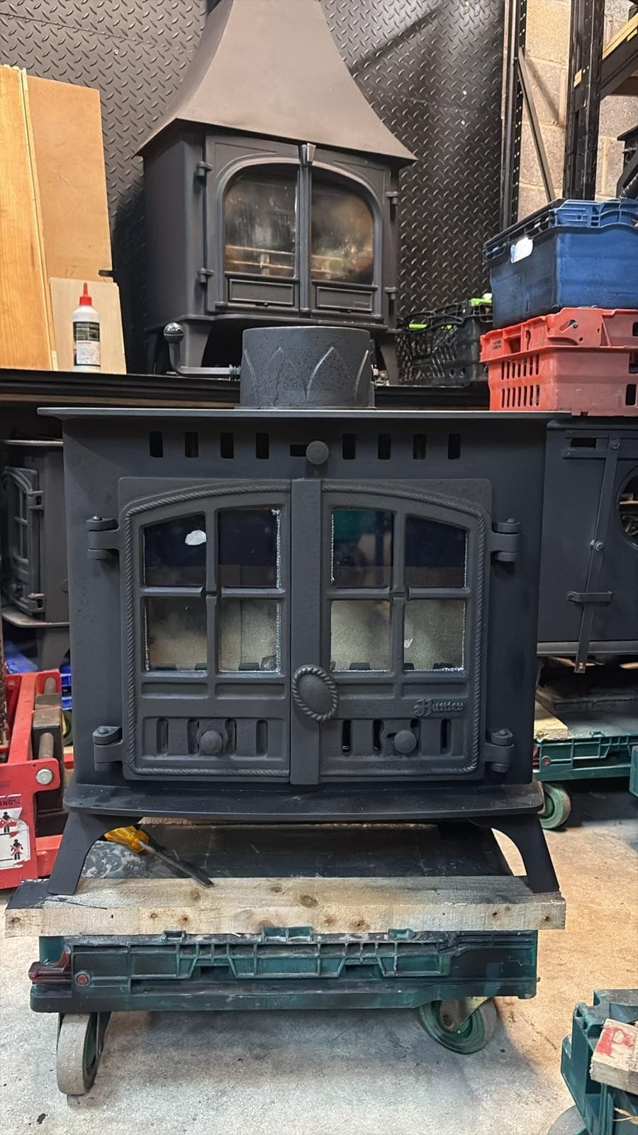 Hunter Herald 8 SLIMLINE  LOG BURNING Stove 5-8kw, Woodburner(log,wood+burner)🚚