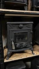 Classic Vintage Cast Iron STOVE 6KW  MULTIFUEL, (log,wood+burner), DEFRA, 🚚🚚