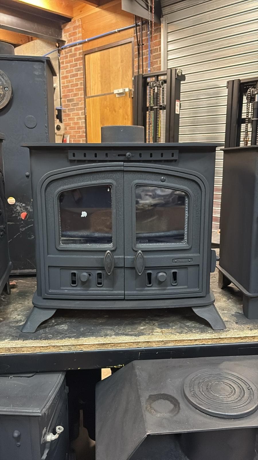 Aarrow Hamlet 5kw widescreen 60cm Stove, MULTIFUEL, (log,wood+burner), 🚚🚚🚚