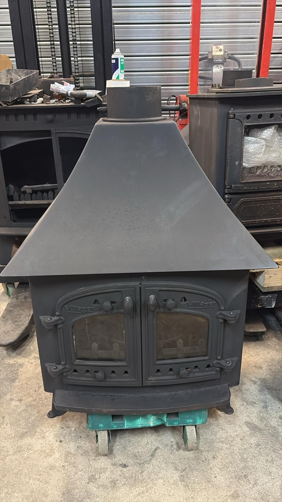 Villager A RANGE Stove, 16kW, MULTIFUEL, COAL (log,wood+burner),   🚚🚚🚚🚚 — view 5