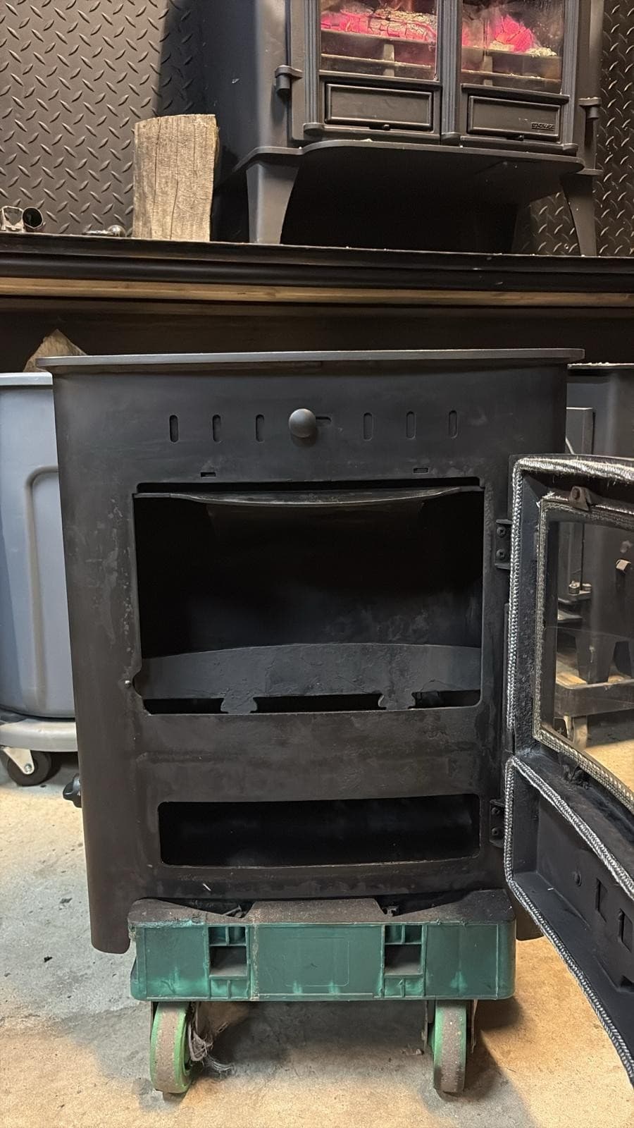 Arada Stratford Ecoboiler EB12HE multifuel Stove COAL(log,wood+burner), DEFRA, 4