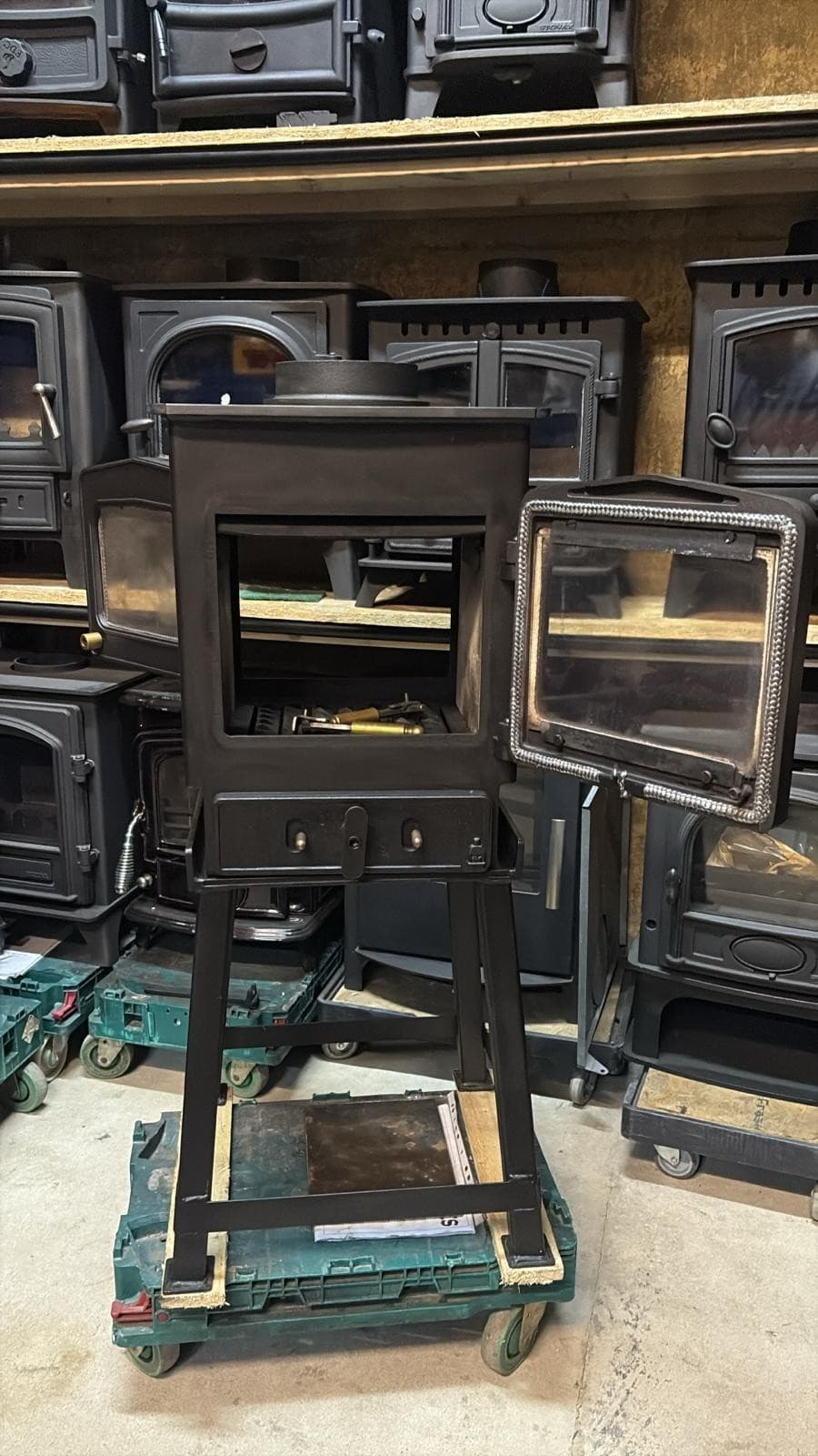 WOODWARM DOUBLE SIDED Stove, 5kW MULTIFUEL, COAL (log,wood+burner), 🚚🚚