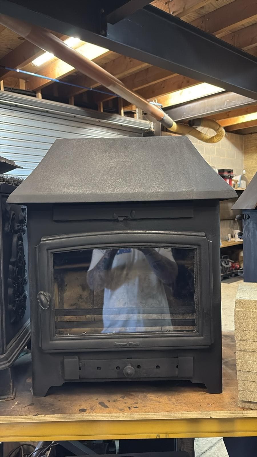 Aarrow SF50 7kw Stove, WOODBURNER (log,wood+burner), DEFRA, eco stove🚚🚚🚚 3