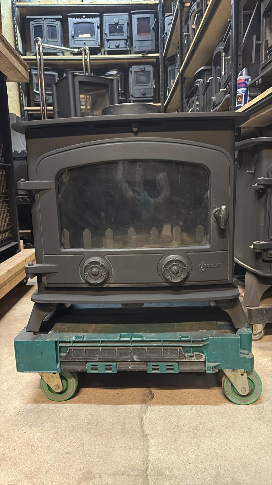 Yeoman EXE Stove 7 Kw, FLAT TOP STOVE, WOOD STOVE ,  (log,wood+burner), 🚚🚚 🚚 4