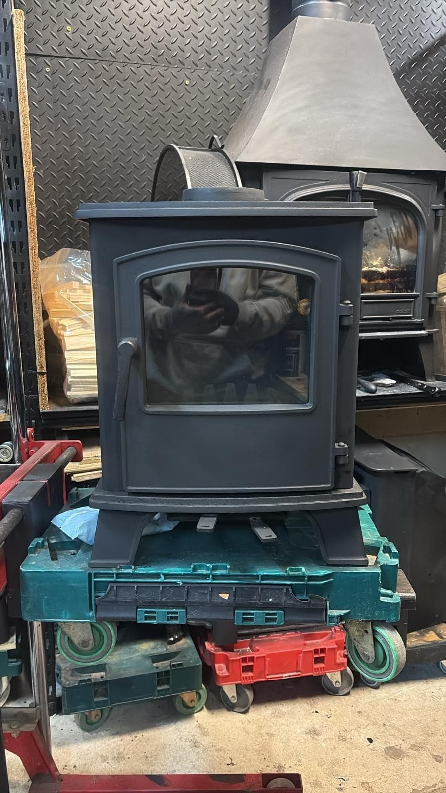 Broseley Cast Iron Stove, 5kW, MULTIFUEL, (log,wood+burner), DEFRA 🚚🚚 4