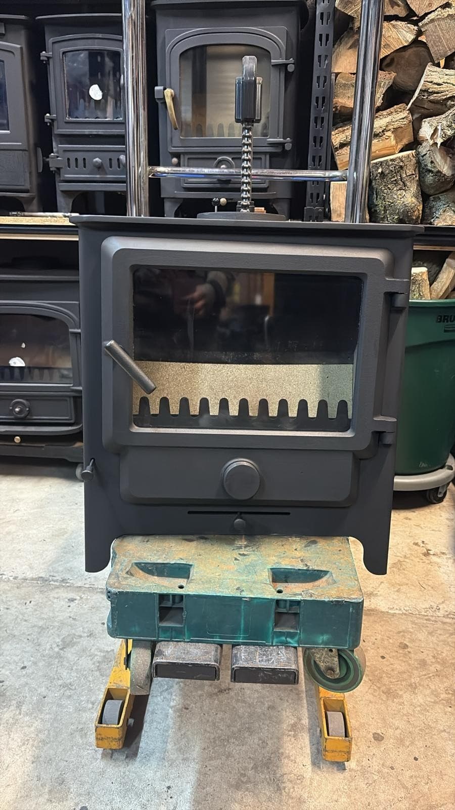 Merlin Slimline 4-6kw Stove Designed and Manufactured In U.K