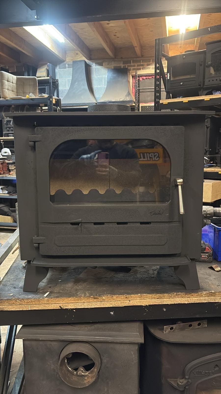 Dunsley Highlander 10 Stove 10kw, MULTIFUEL, (log,wood+burner), 🚚 4