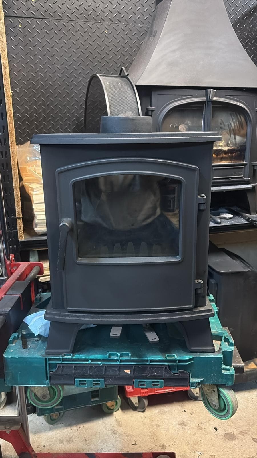 Broseley Cast Iron Stove, 5kW, MULTIFUEL, (log,wood+burner), DEFRA 🚚🚚