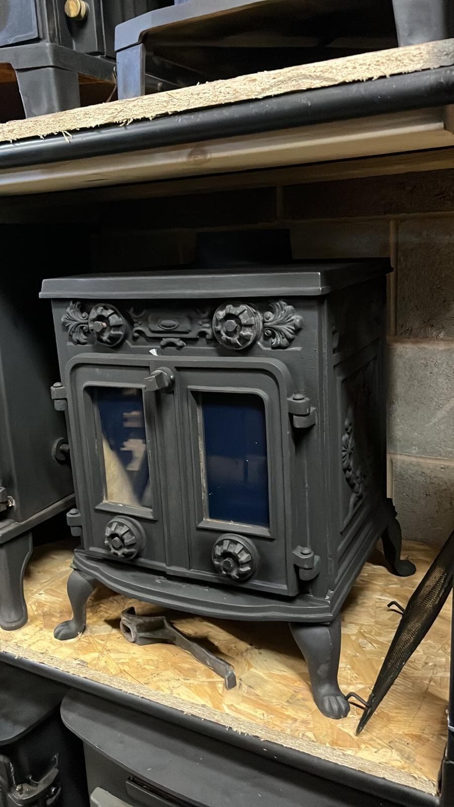 Vintage Country Kiln Cast Iron  STOVE 6KW  MULTIFUEL, FIRE, BURNER DEFRA, 🚚🚚 5