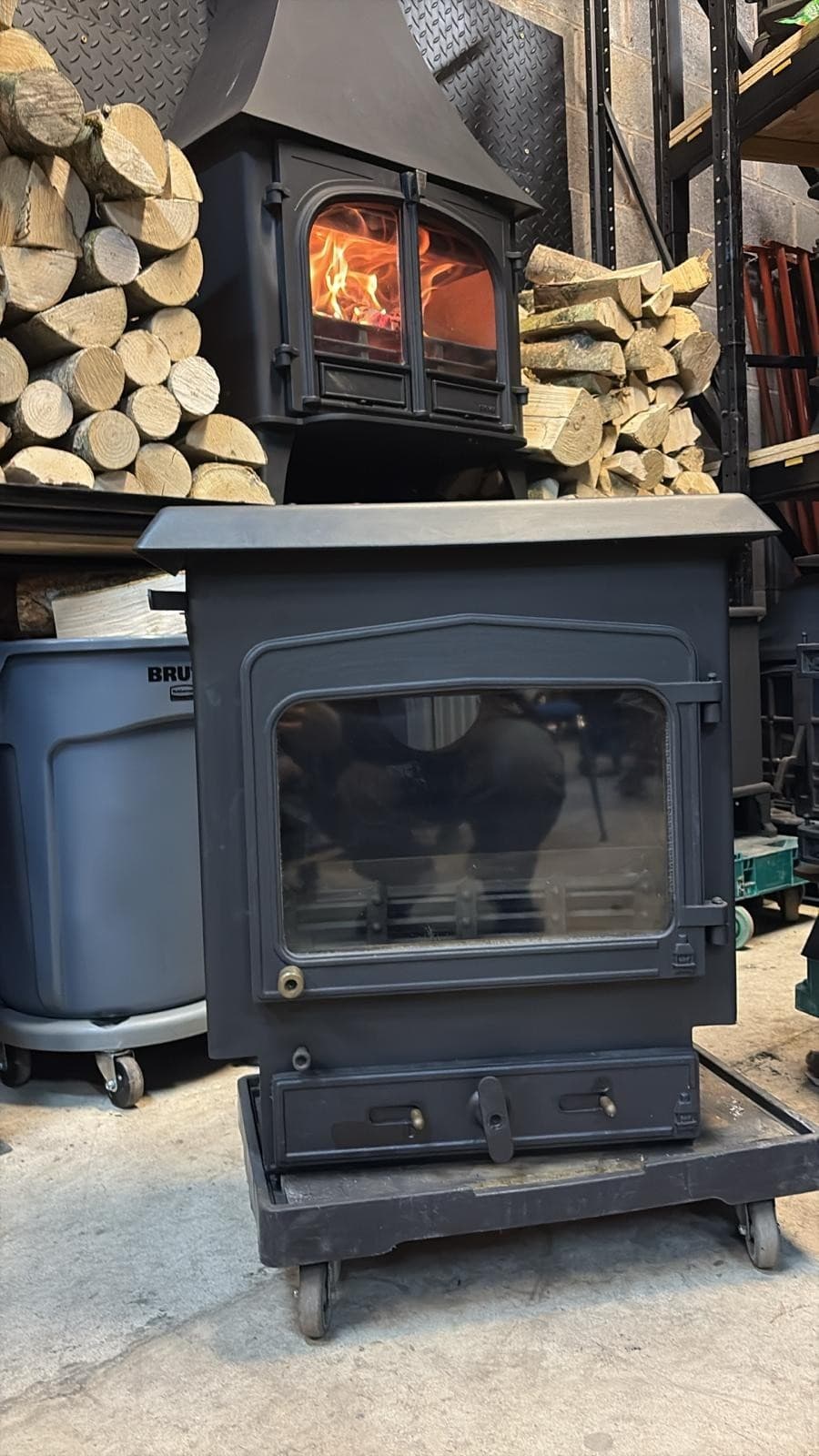 WOODWARM 8kW BOILER Stove, MULTIFUEL, COAL(log,wood+burner) BOILER 🚚🚚 2