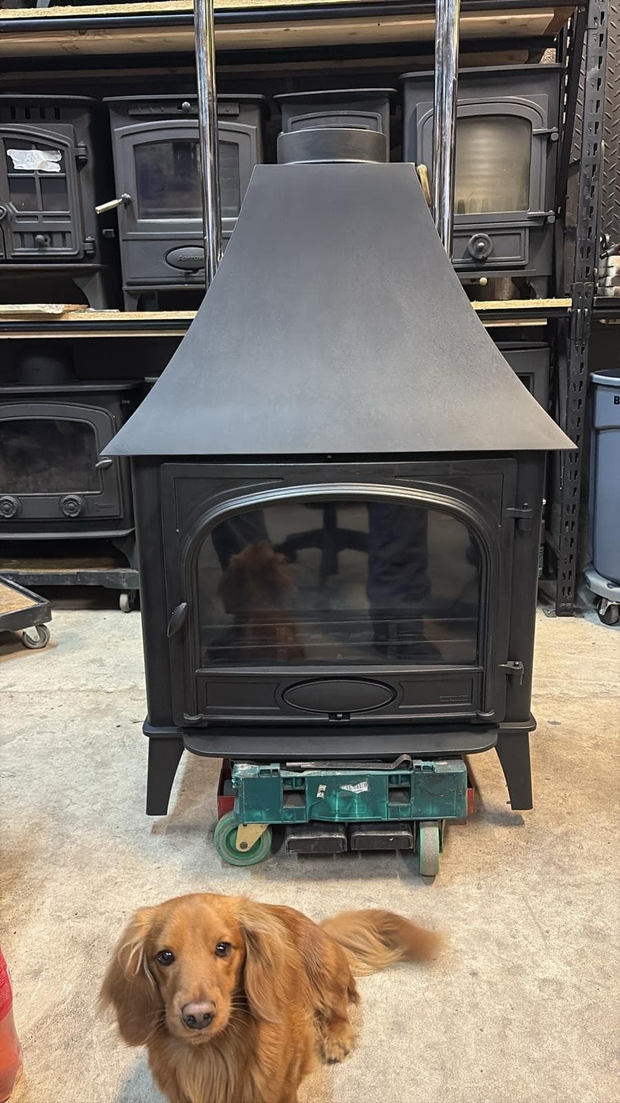 Stovax Stockton 11,  14kW, Muiltifuel Stove COAL (log,wood+burner), DEFRA, 🚚🚚 4