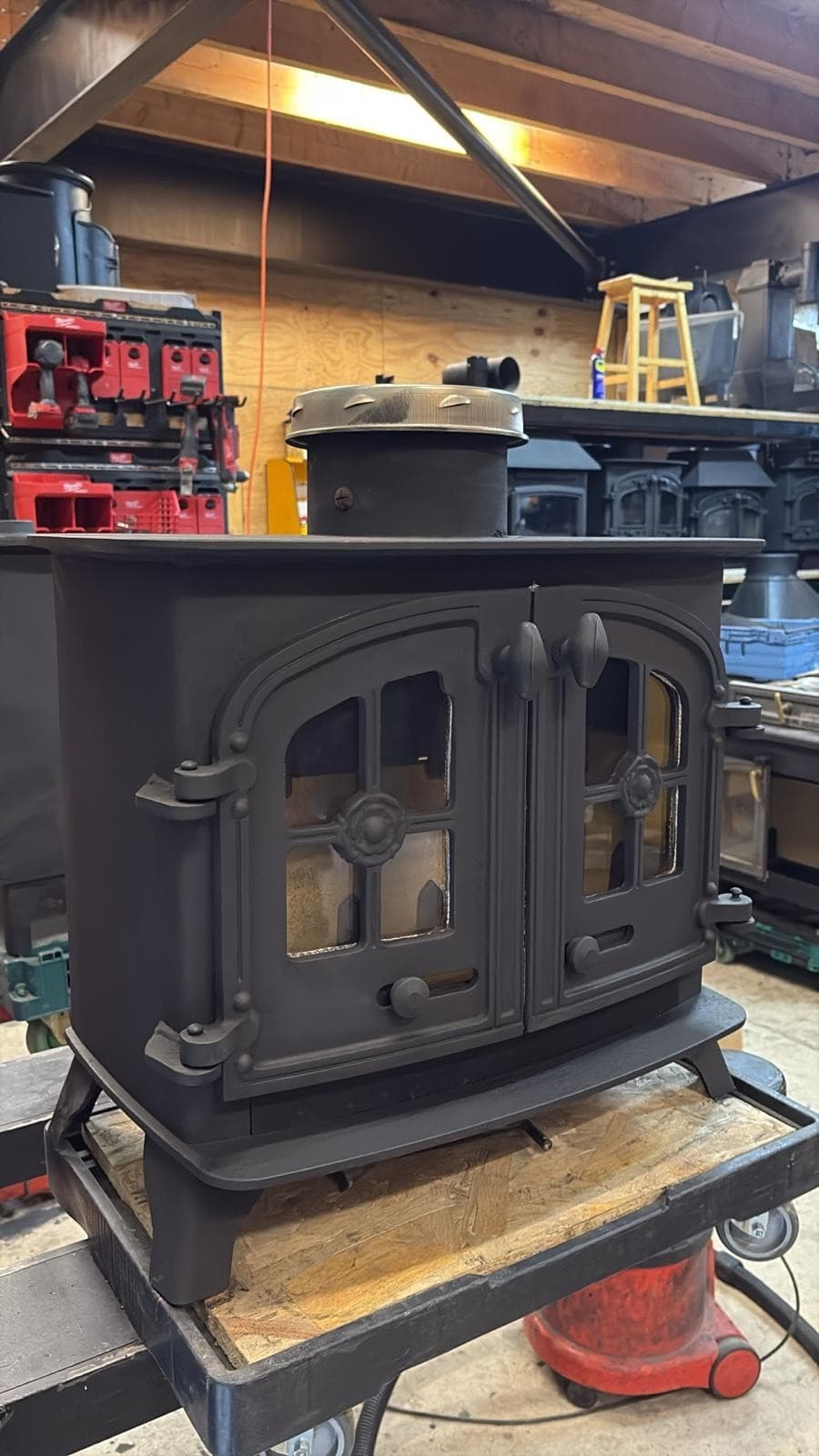 Yeoman Devon Stove 9Kw, FLAT TOP STOVE, Multifuel,  (log,wood+burner), 🚚🚚 🚚 3