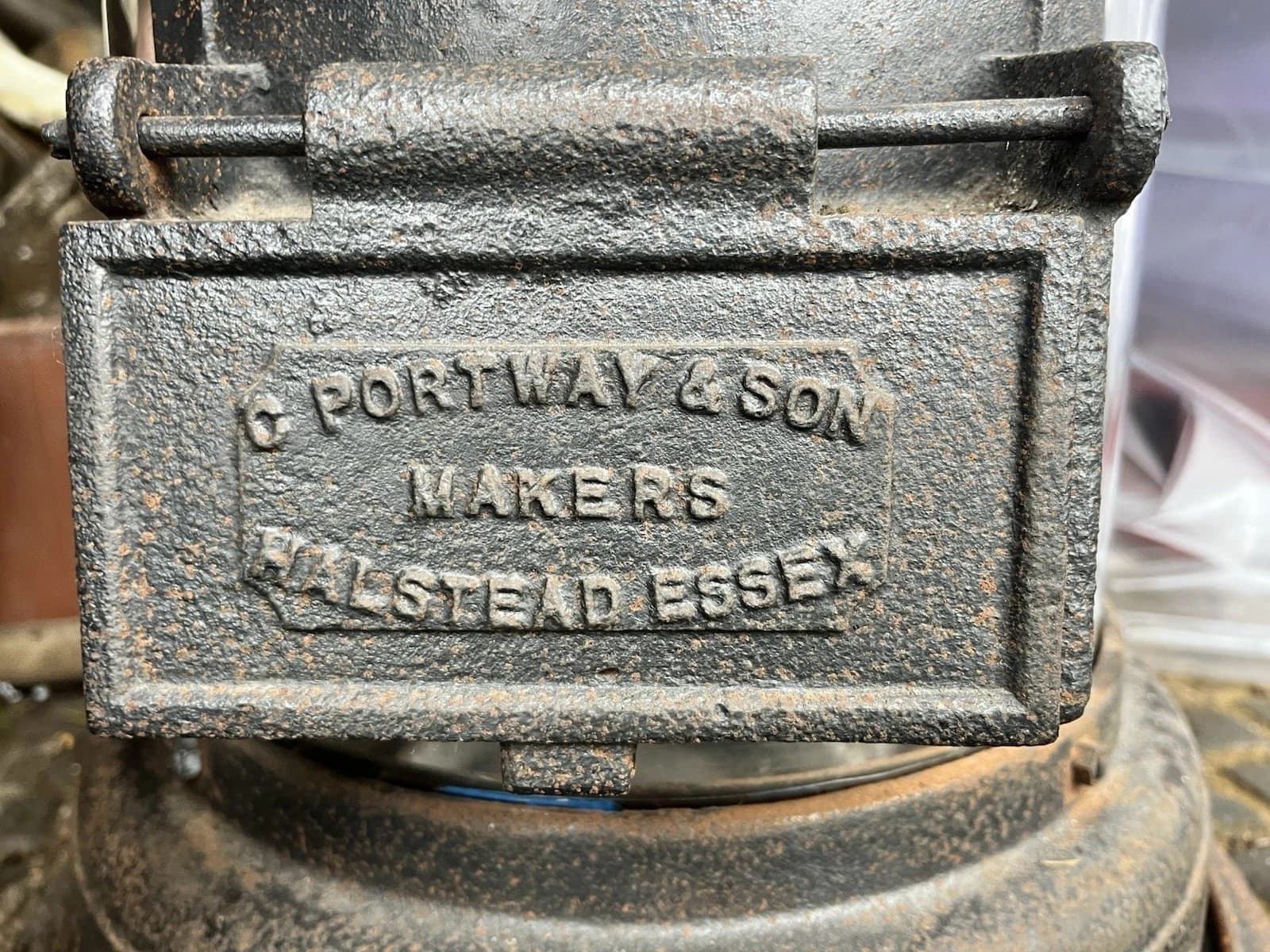 Antique Portways Stove vintage cyclinder stove. lovely old stove ARGE 2