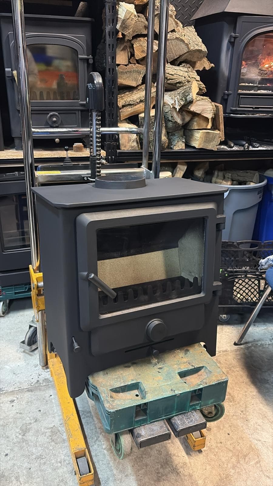 Merlin Slimline 4-6kw Stove Designed and Manufactured In U.K 5