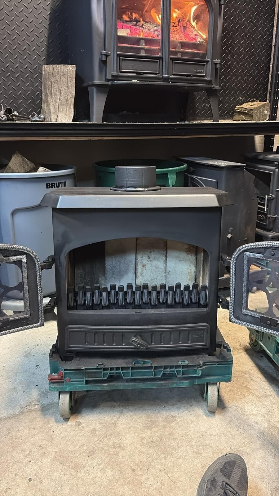 Aarrow Hamlet 7Kw FLATTOP, COAL multifuel Stove delivery available! 4