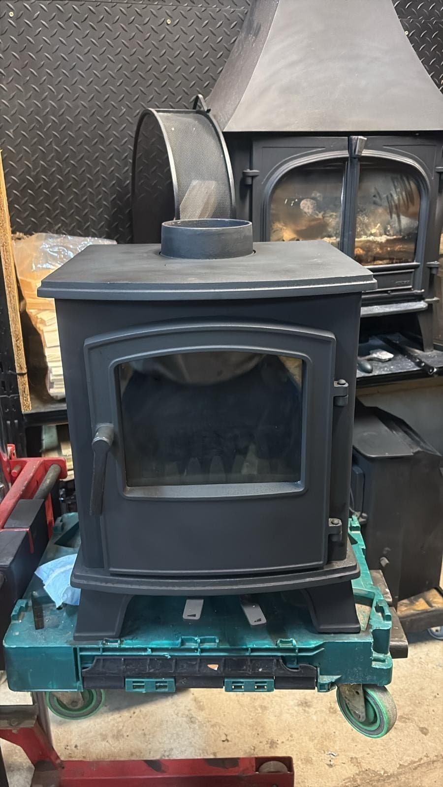 Broseley Cast Iron Stove, 5kW, MULTIFUEL, (log,wood+burner), DEFRA 🚚🚚 2