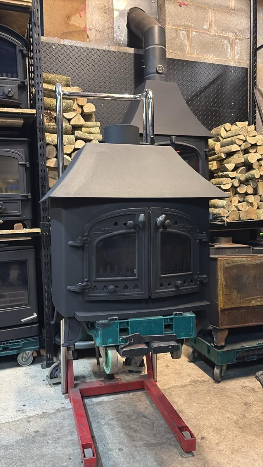 Villager A Range Stove, 12KW Stove MULTIFUEL, (log,wood+burner), DEFRA, 🚚🚚 4