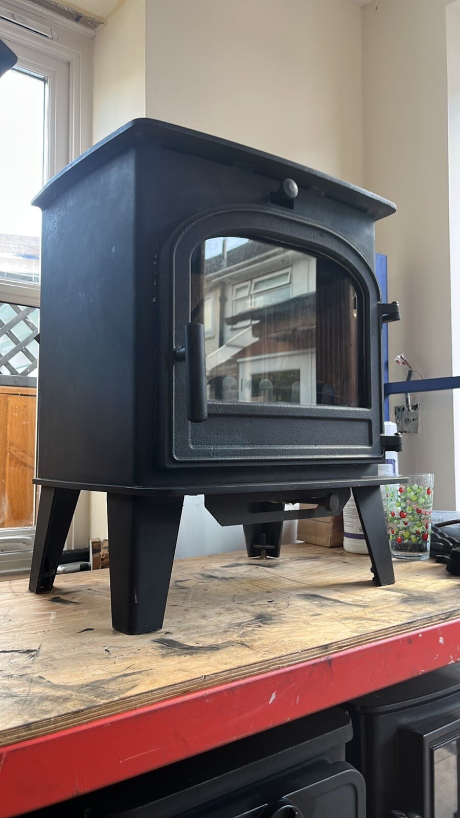 Hunter Cleanburn Lovenholm Stove, MULTIFUEL, (log,wood+burner), DEFRA, eco stove 4