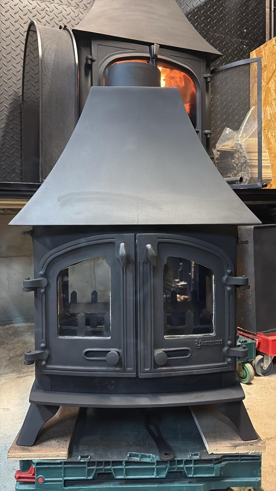 Yeoman Devon Stove 9Kw, DOUBLE SIDED/FRONTED MULTIFUEL,COAL(log,wood+burner),🚚 4