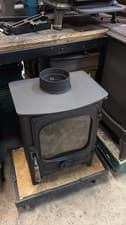 Charnwood Country 4 BOILER Stove, 5kW,  logburner, (log,wood+burner)🚚multi-fuel