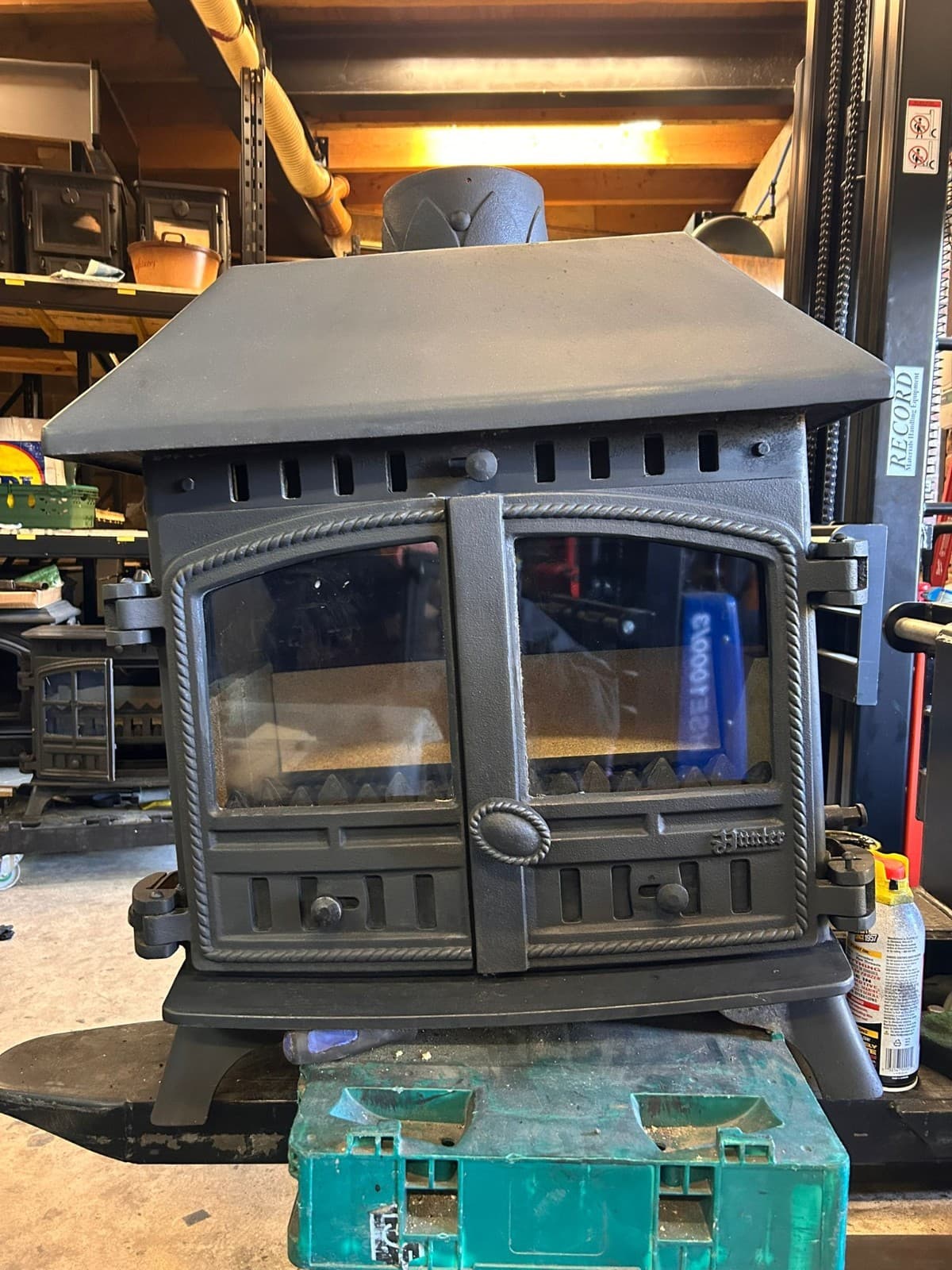 Hunter Herald 8 Stove 8kw, MULTIFUEL, COAL (log,wood+burner), 🚚🚚🚚 4