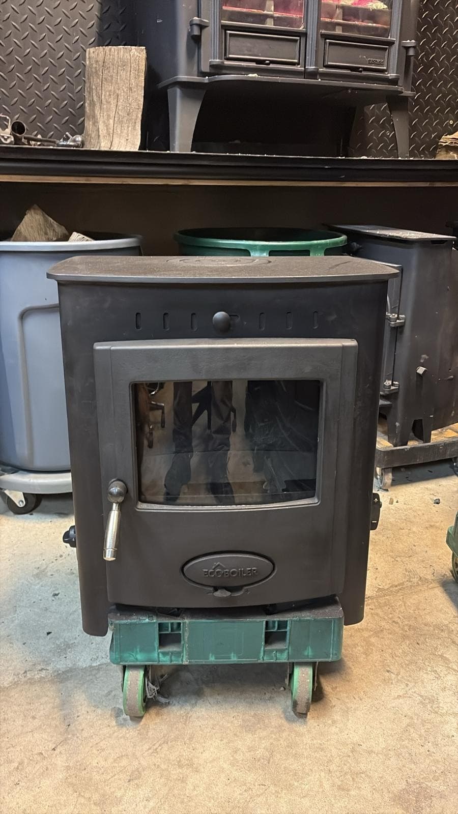 Arada Stratford Ecoboiler EB12HE multifuel Stove COAL(log,wood+burner), DEFRA, 3