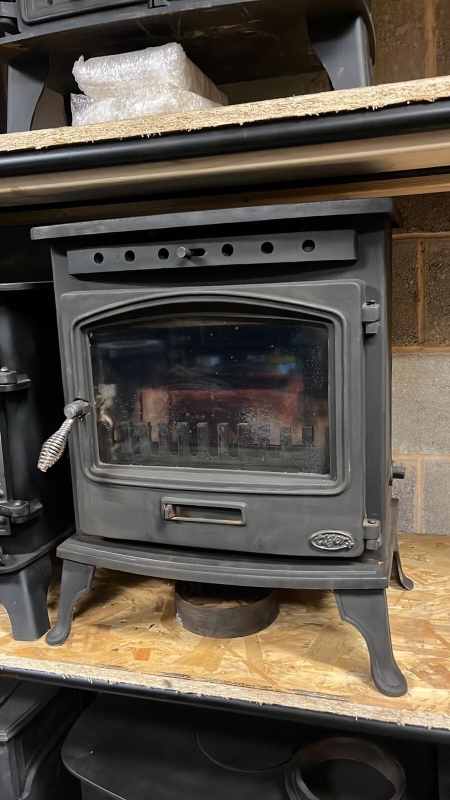 Tiger "Gallery" STOVE 5KW MULTIFUEL, (log,wood+burner), DEFRA, 🚚🚚🚚