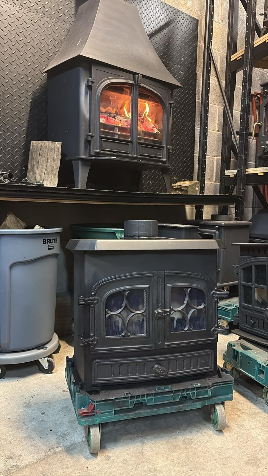 Aarrow Hamlet 7Kw FLATTOP, COAL multifuel Stove delivery available! 5