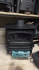 Hunter Herald 8 Stove 8kw, BOILER, MULTIFUEL, COAL (log,wood+burner), 🚚🚚