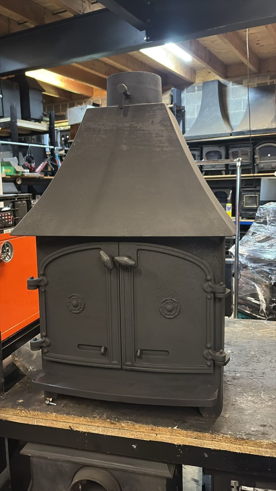 Yeoman Devon Stove 9Kw, Woodburner, (log,wood+burner), DEFRA 🚚🚚 Delivery 2