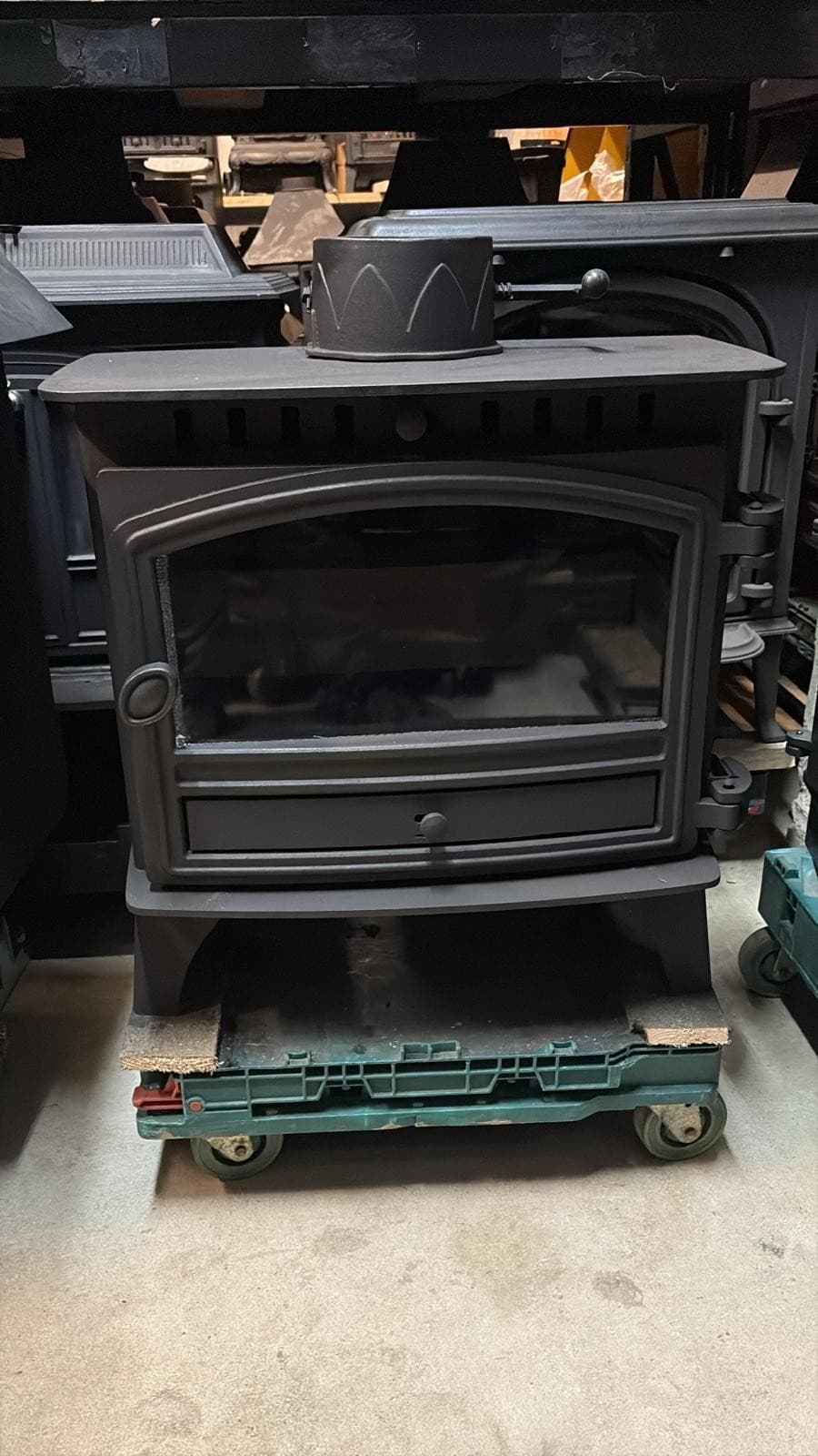 Hunter Herald 8 SLIMLINE  LOG BURNING Stove 5-8kw, Woodburner(log,wood+burner)🚚 5