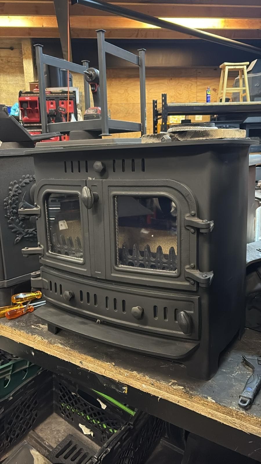 Villager Bayswater  Stove, 7kW, MULTIFUEL, COAL (log,wood+burner),   🚚🚚🚚🚚 5