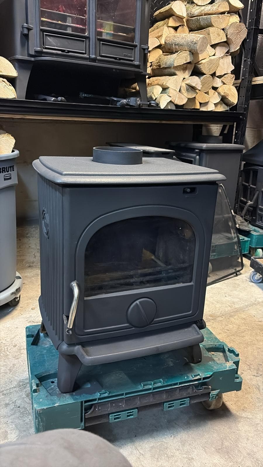DRU - DRUID 5kw  Stove MULTIFUEL, (log,wood+burner), DEFRA, stove🚚 5