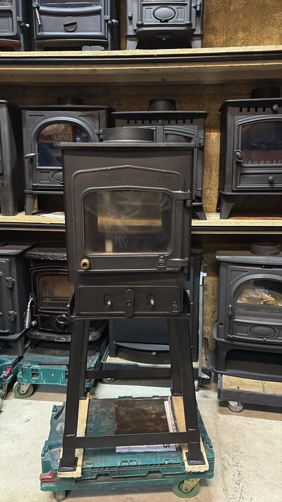 WOODWARM DOUBLE SIDED Stove, 5kW MULTIFUEL, COAL (log,wood+burner), 🚚🚚 2