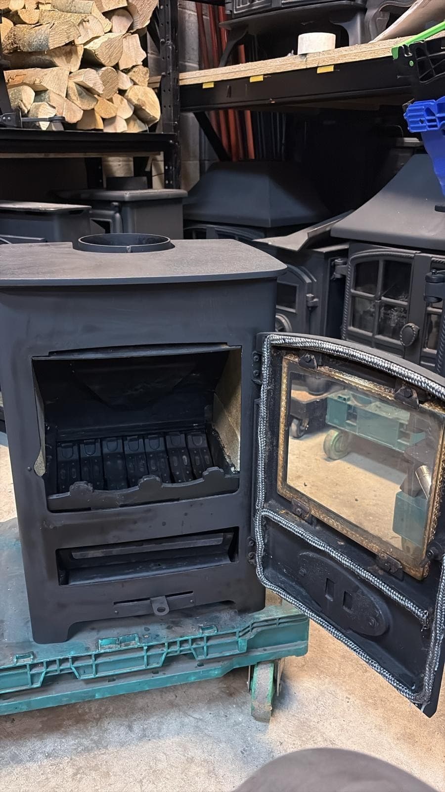 Aarrow Hamlet 4Kw Multifuel Stove, (log,wood,coal+burner)🚚🚚🚚🚚🚚🚚 5